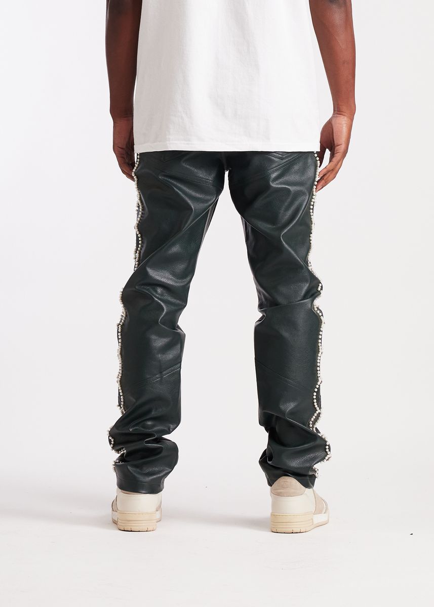 Embellish Crux Wax Pant (Black) (EMBHO25-106)