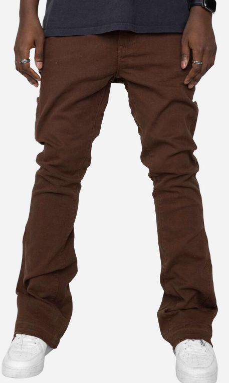 EPTM Nine Flare Pants Brown