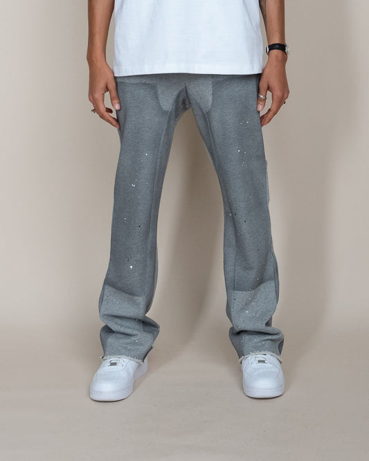 EPTM French Terry Carpenter Stacks Heather Grey