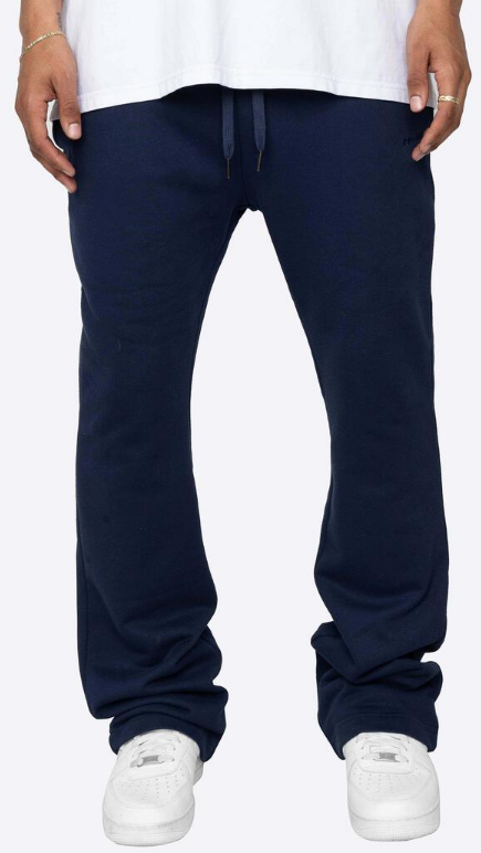 EPTM French Terry Flare Sweatpants Navy
