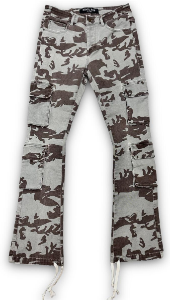 ESNTL Lab Commander 2.0 Cargo Stacked Grey Camo