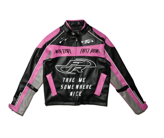 First Row Take Me Somewhere Nice Racing Jacket
