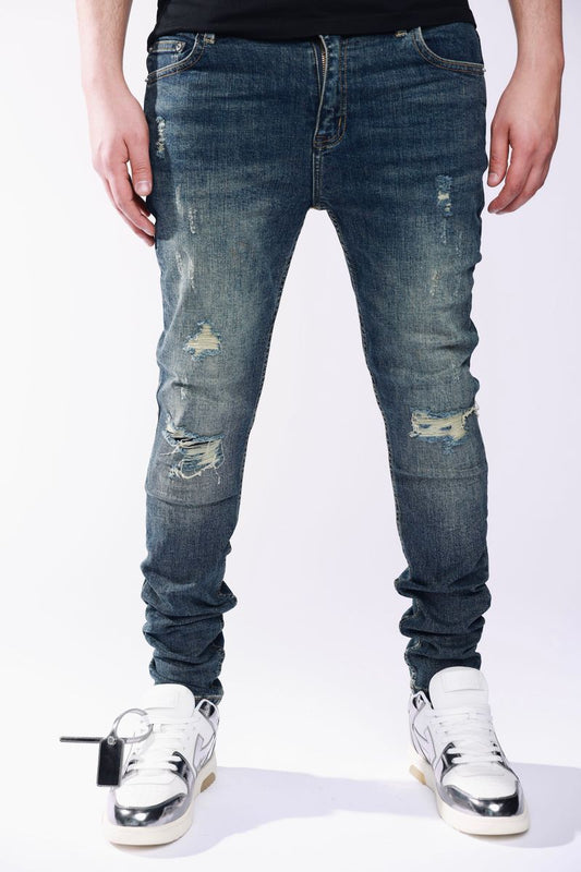 Pali Denim (PALI-PL009) Navy Washed