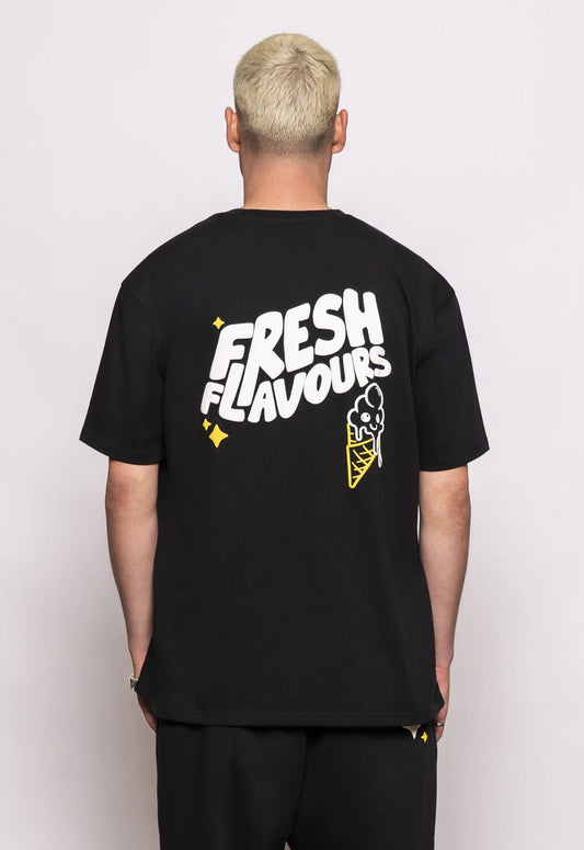 Fresh Flavours T-Shirt 1.0 - Black/White