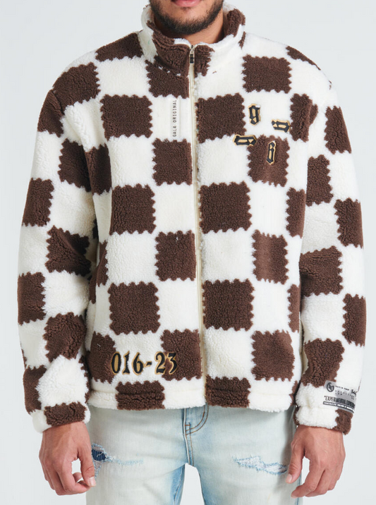 Gala Fame Kills Fleece Sherpa Brown
