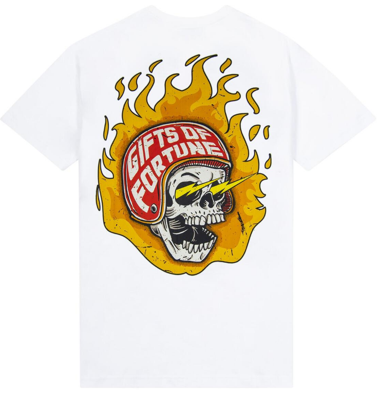 Gifts Of Fortune Lighting Skull Tee