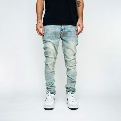 Pali Denim Blue Skulls