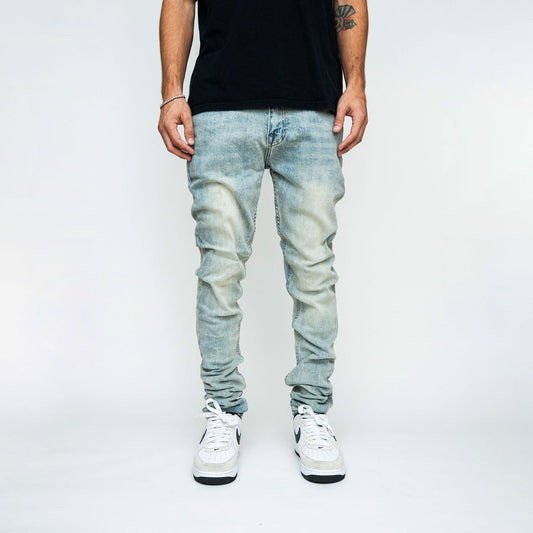 Pali Denim Blue Skulls