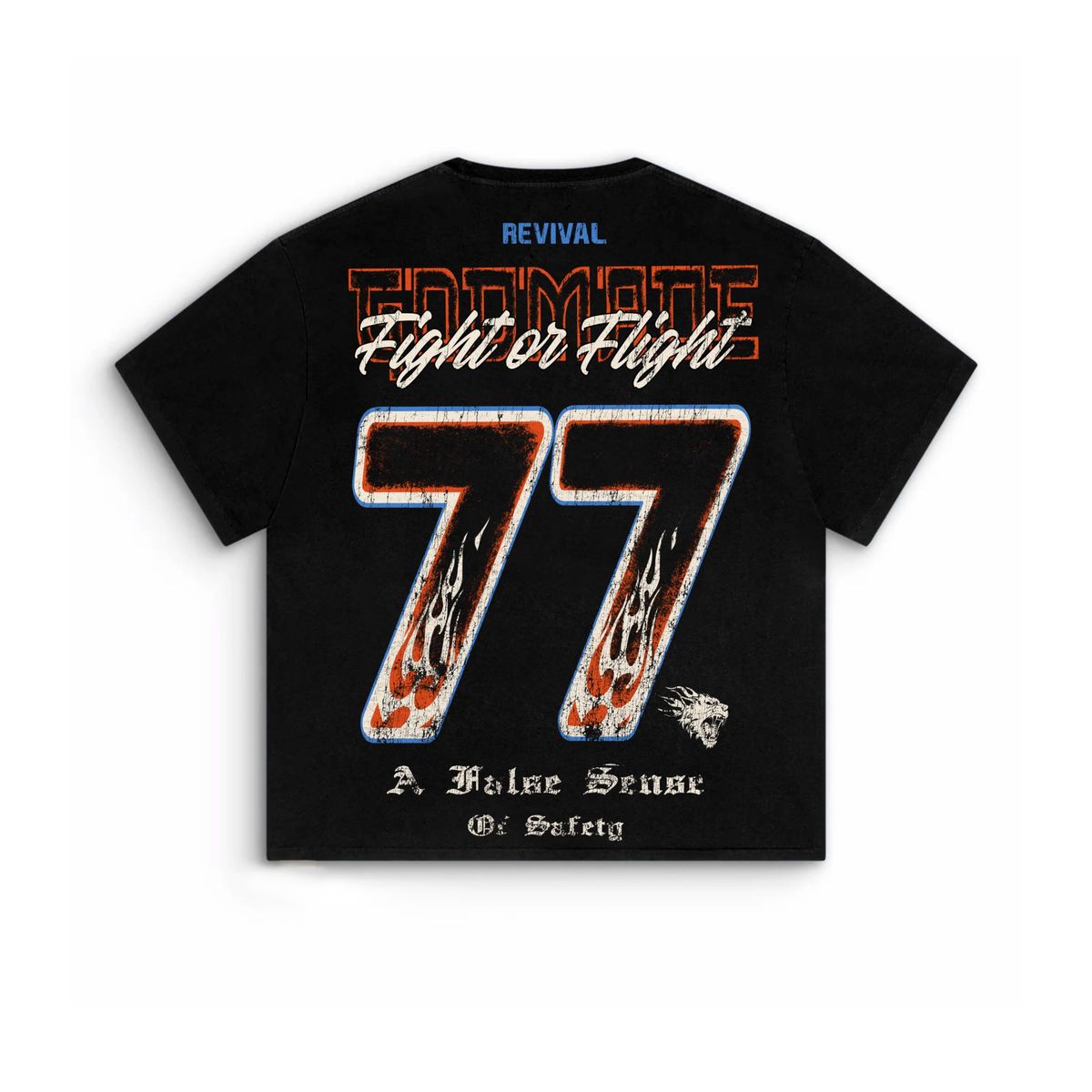 Godmade Clothing War Washed Black Tee