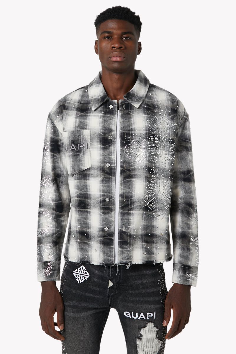 Guapi Cloud Grey Cross Flannel