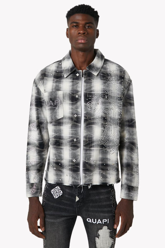 Guapi Cloud Grey Cross Flannel