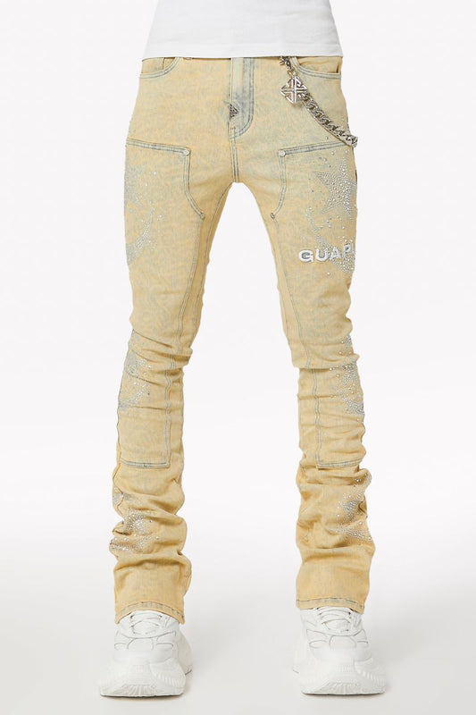 Guapi Vintage Calligraphy Denim