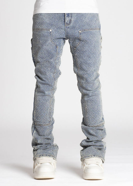 Guapi Vintage Blue Monogram Denim