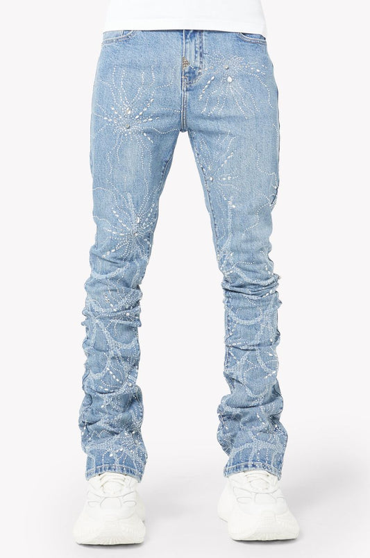 Guapi Steel Blue Spider Denim
