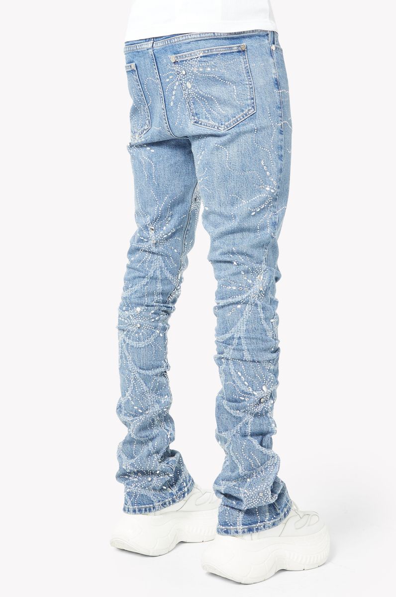 Guapi Steel Blue Spider Denim
