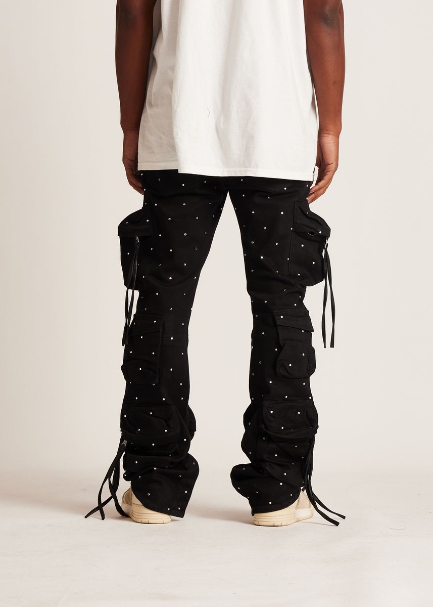 HAWK CARGO FLARE (BLACK)-ICED BLACK