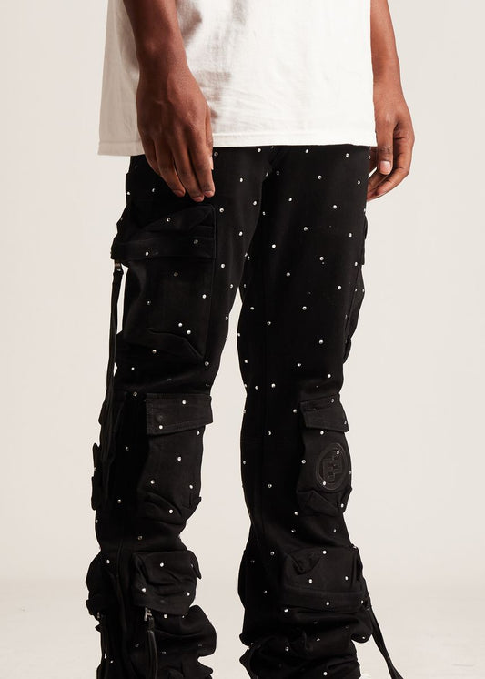 HAWK CARGO FLARE (BLACK)-ICED BLACK