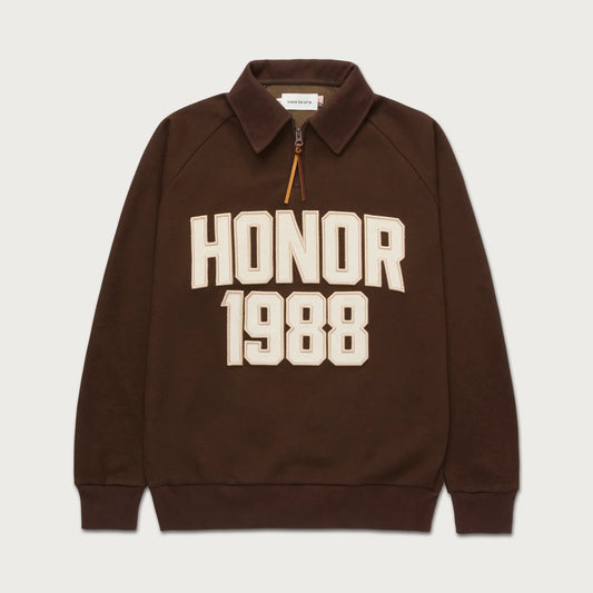 Honor The Gift 1988 QTR Zip Brown