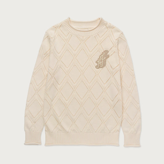 Honor The Gift Diamond Knit Sweater