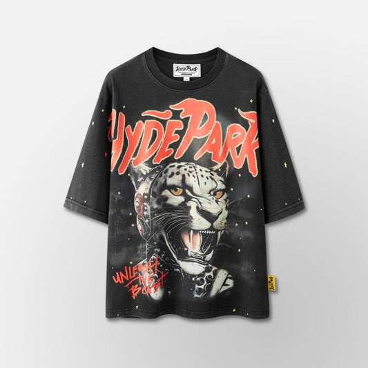 You Aren't Invited Beast within- Red Vintige Series- Vintage Black