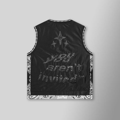 You Aren't Invited Dream Team Jersey - Black & Gray
