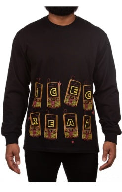 Icecream Call My Bluff LS Tee