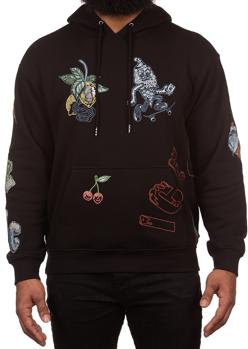 Icecream Stitching Hoodie