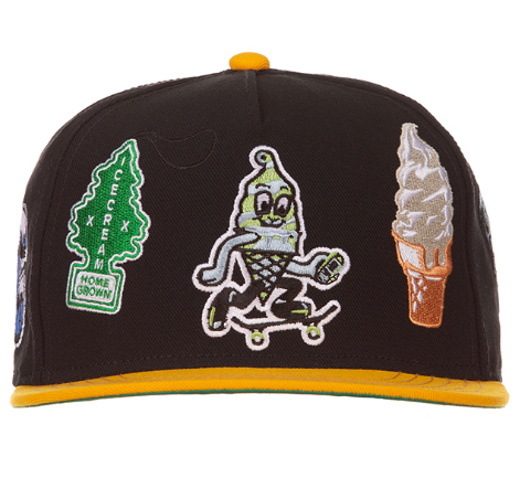 Icecream Over The Top Snapback Hat