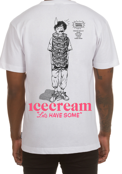 Icecream The Collector SS Tee White