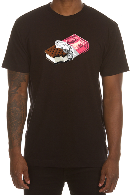 Icecream One Hundred SS Tee Black