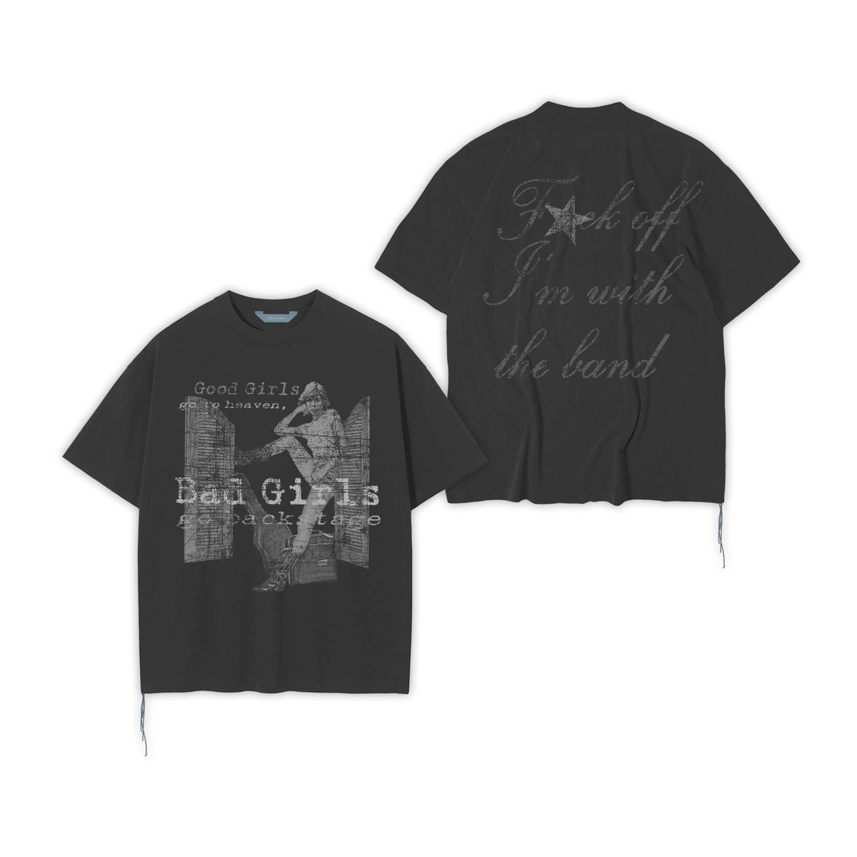 Lifted Anchors Backstage Graphic Tee Muted Black