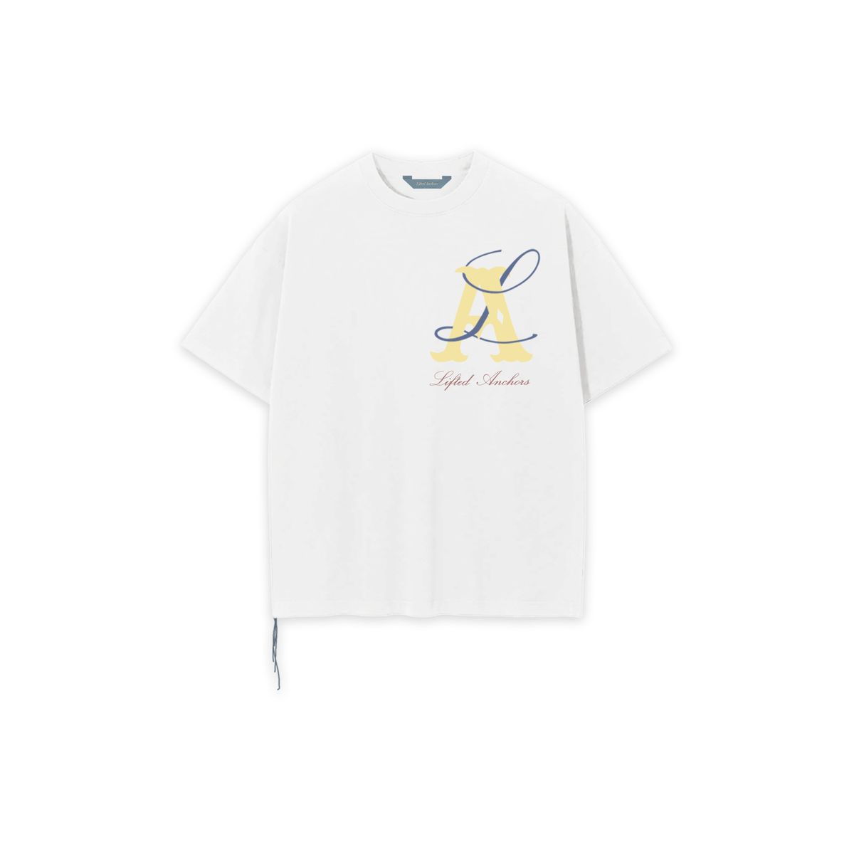 Lifted Anchors Family Ties Graphic Tee White