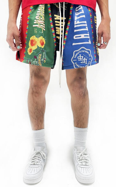 Lifted Anchors Varsity "Penant" Shorts