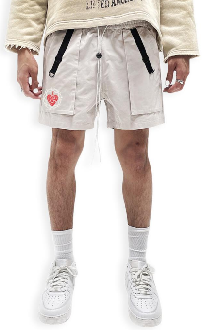 Lifted Anchors "Lifted" Essential Cargo Shorts Slate