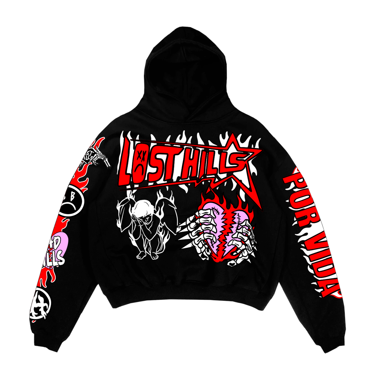 Lost Hills Broken Hearts Hoodie