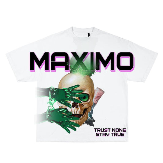 Maximo Trust None Stay True Skull Tee
