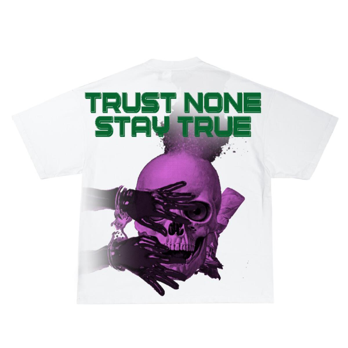 Maximo Trust None Stay True Skull Tee