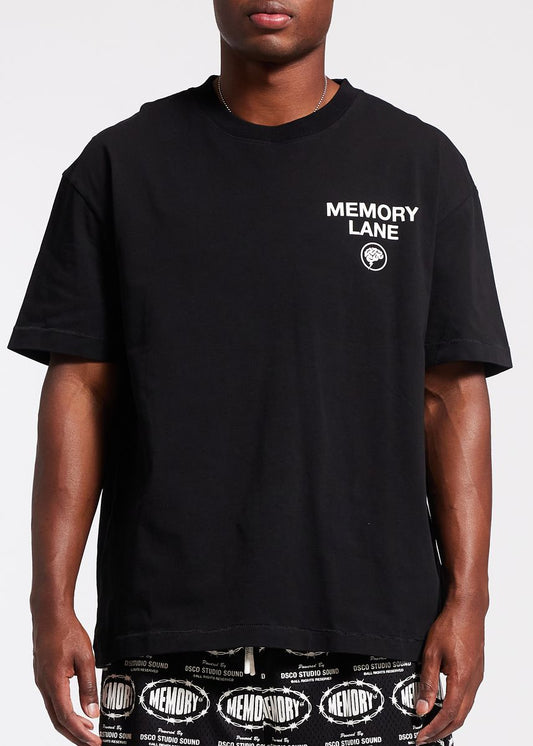 Memory Lane Vetica A.O.N Tee Black