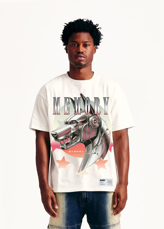 Memory Lane Rover Star Tee - Off White