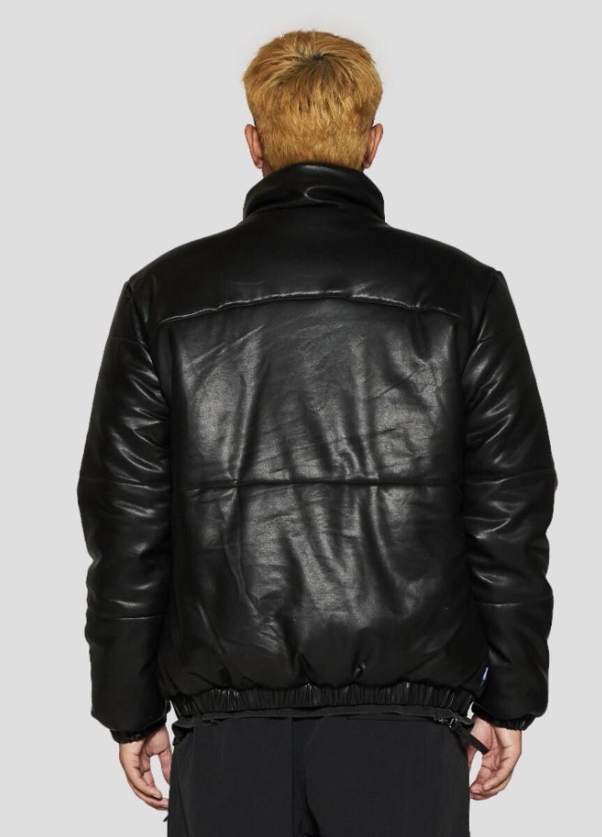 Memory Lane Leather Down Jacket