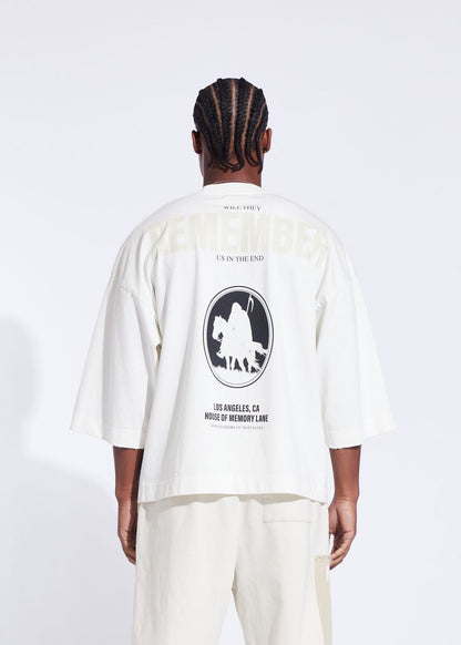 Memory Lane Storm Riders Oversized Tee Cream