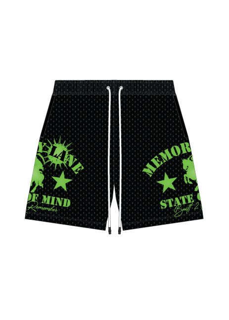 Memory Lane Mesh Double Layer Shorts (ML-SM26-027)