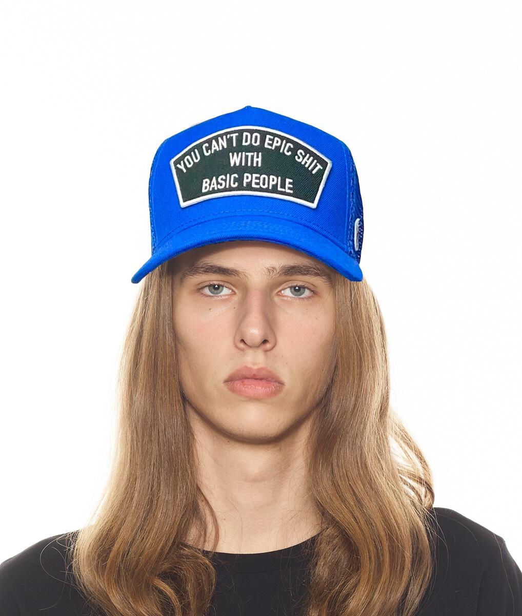 Cult Of Individuality Epic Shit Blue Trucker