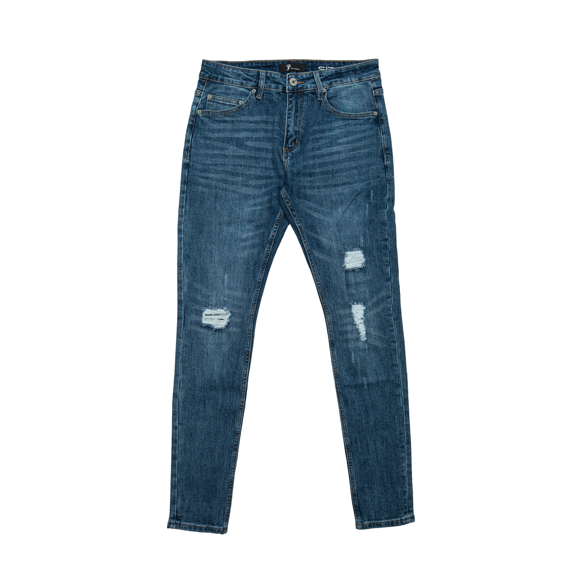 Pali Denim Blue Distressed Denim (nz06)