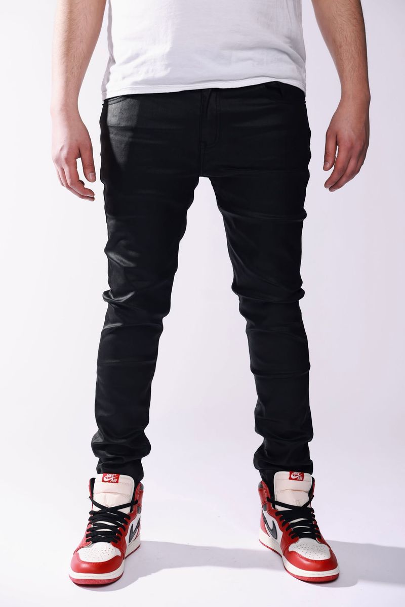 Pali Denim (PL-007) Black Waxed