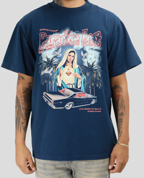 Paradise Righteous Tee Navy