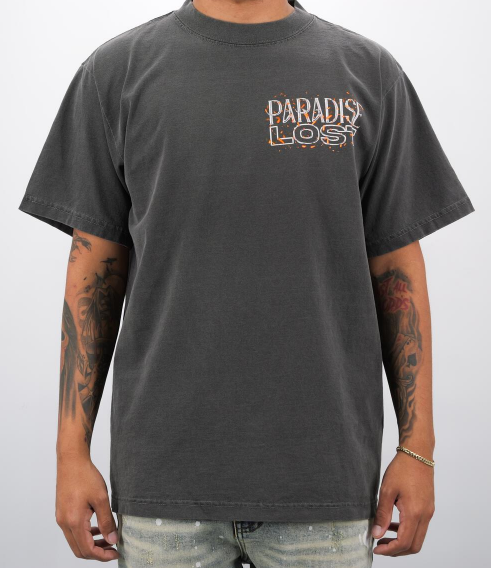 Paradise Lost Flames Tee Shadow