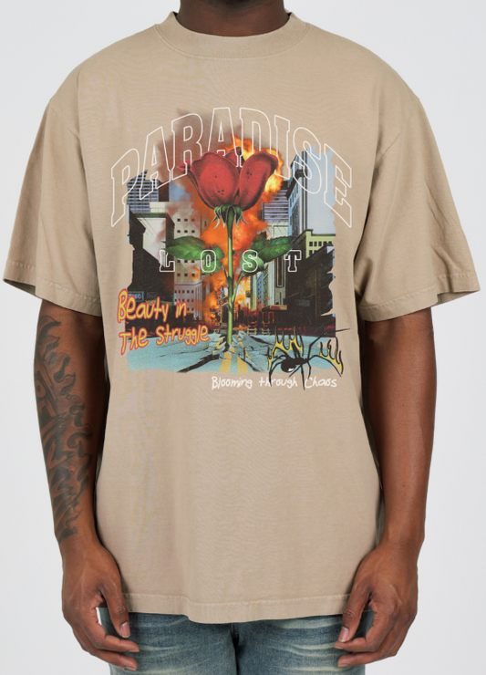 Paradise Beauty In The Struggle Tee