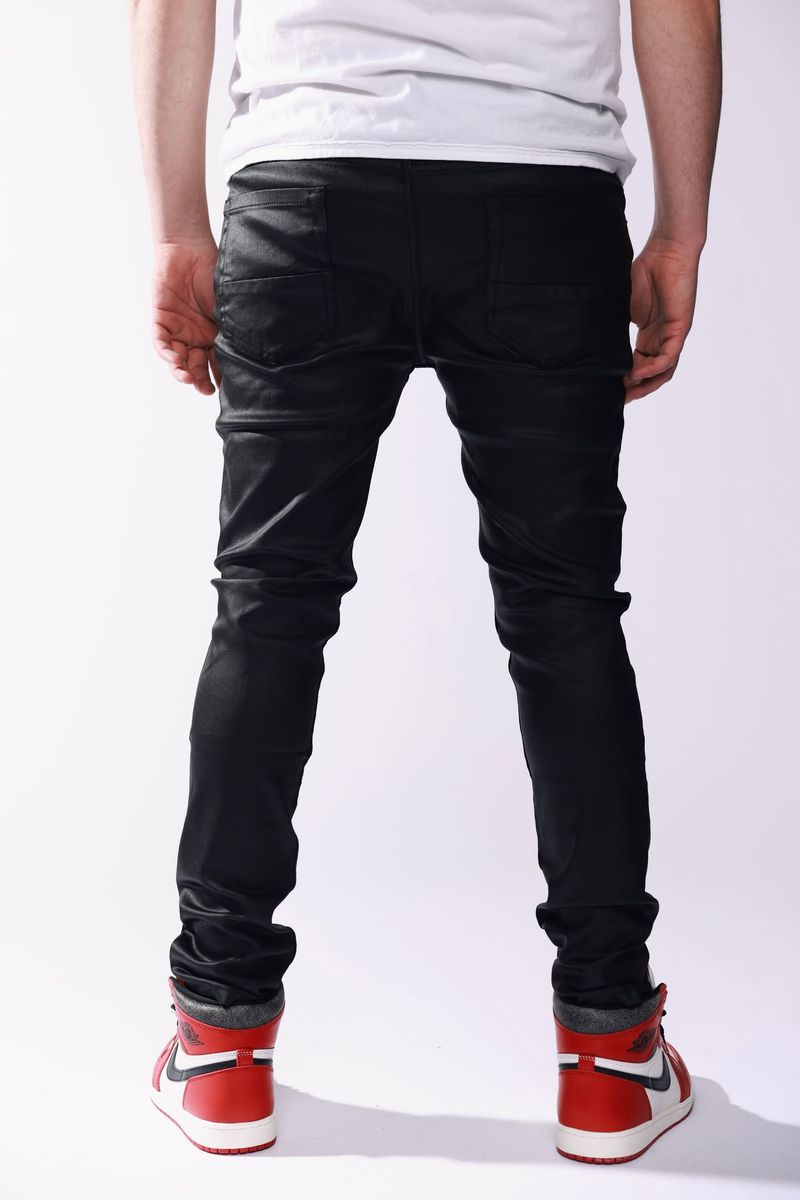 Pali Denim (PL-007) Black Waxed