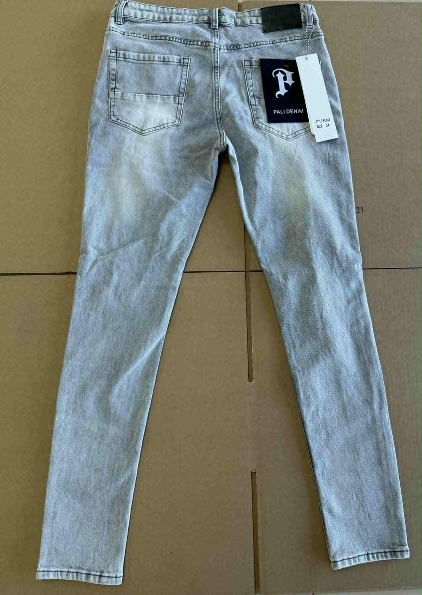 Pali Denim (PL-017) Smoke Gray